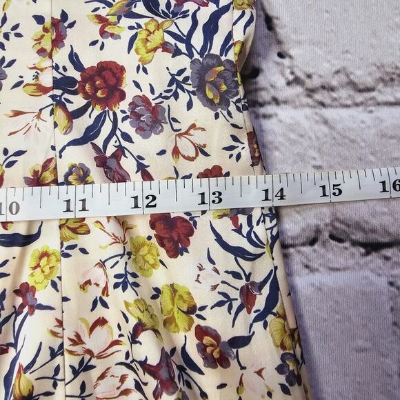 Aritzia Sunday Best Simmer Retro Floral Print Mini Dress Size 8 - Picture 9 of 11